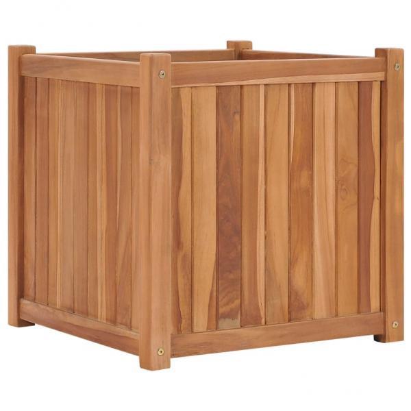 ARDEBO.de - Hochbeet 50x50x50 cm Massivholz Teak