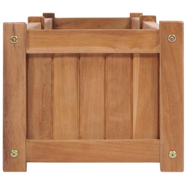 Hochbeet 200x30x25 cm Massivholz Teak