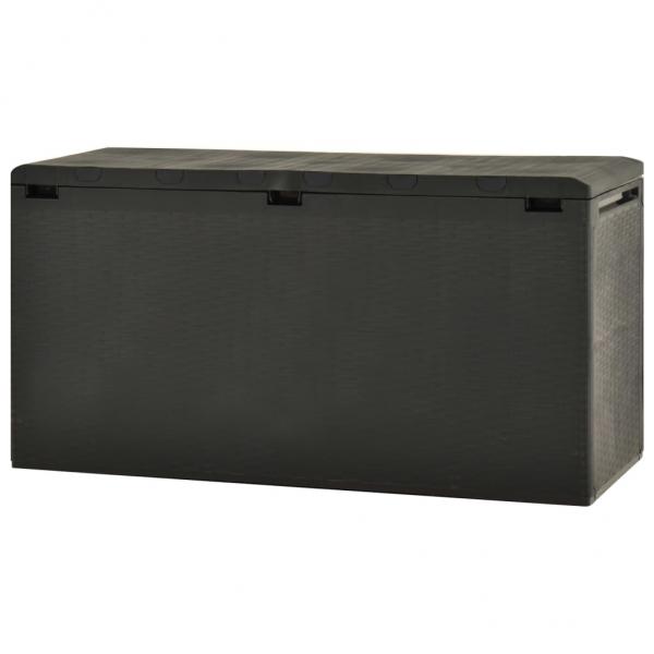 Gartenbox Anthrazit 114x47x60 cm