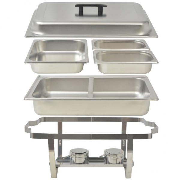 Chafing Dish Set 3-tlg. Edelstahl