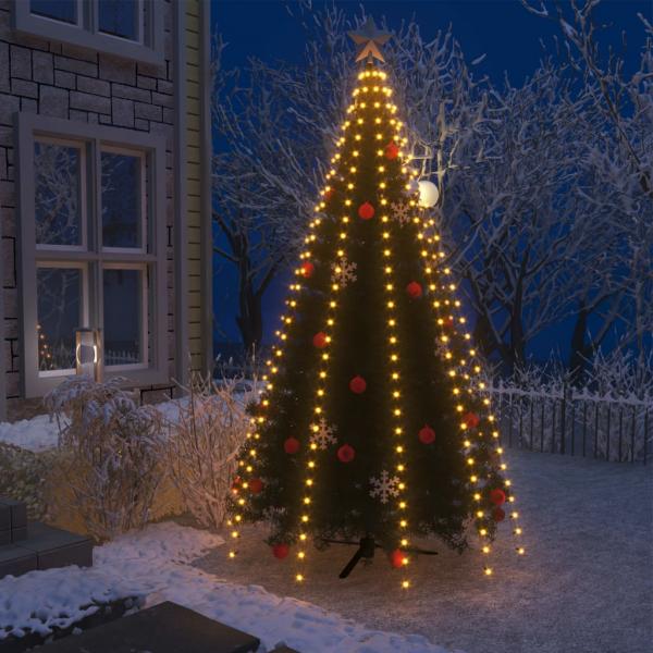 ARDEBO.de - Weihnachtsbaum-Lichternetz mit 300 LEDs 300 cm