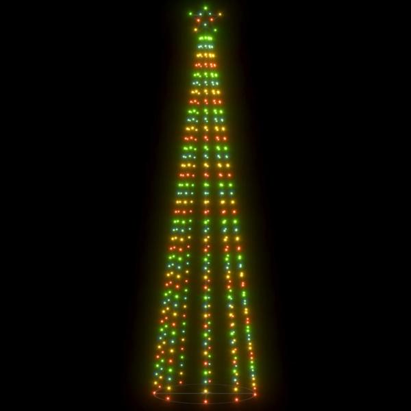 Weihnachtsbaum in Kegelform 400 LEDs Bunt 100x360 cm