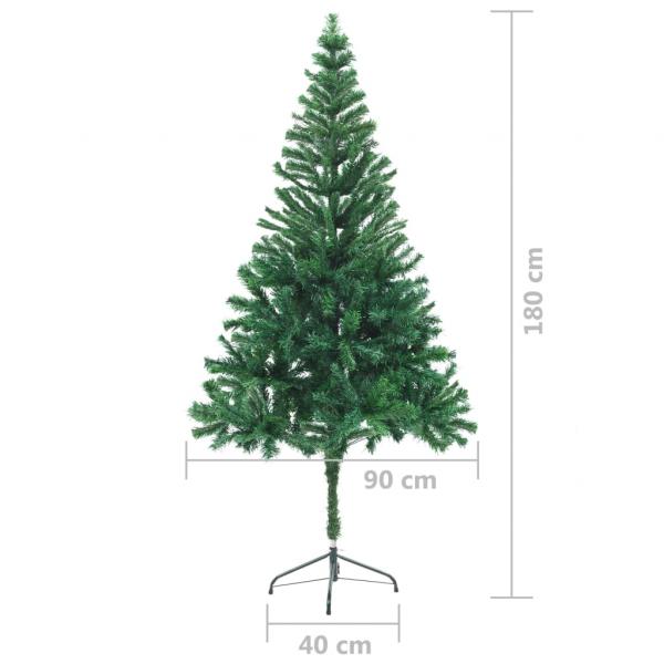 Künstlicher Weihnachtsbaum mit Ständer 180 cm 564 Zweige 