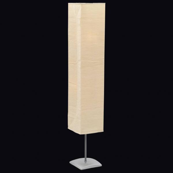 ARDEBO.de - Standleuchte mit Stahlständer 135 cm Beige