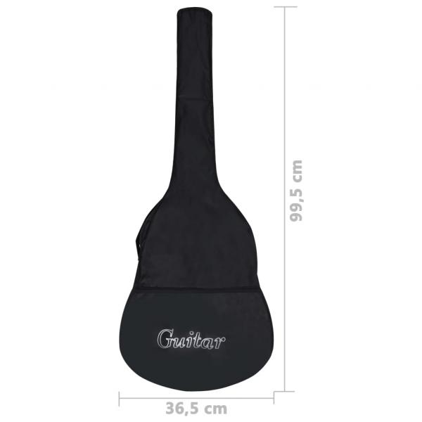 Gitarrentasche für 3/4 Klassikgitarre Schwarz 94x35 cm Stoff