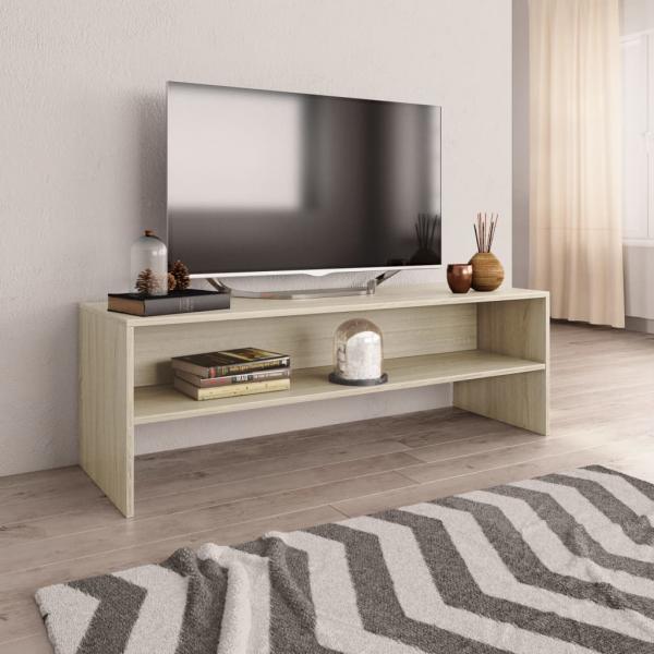 ARDEBO.de - TV-Schrank Sonoma-Eiche 120x40x40 cm Holzwerkstoff