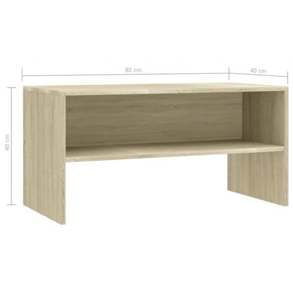 TV-Schrank Sonoma-Eiche 80x40x40 cm Holzwerkstoff