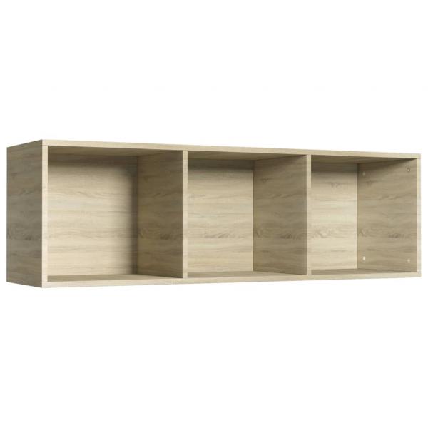 Bücherregal/TV-Schrank Sonoma Eiche 36x30x114 cm Holzwerkstoff