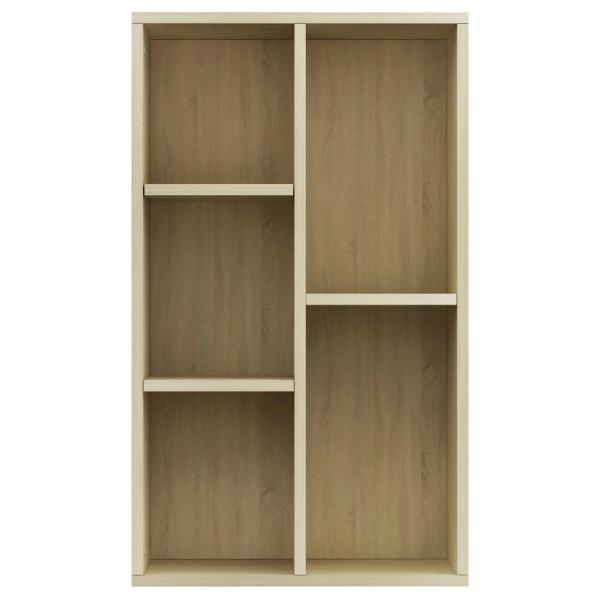 Bücherregal/Sideboard Sonoma Eiche 50x25x80 cm Holzwerkstoff