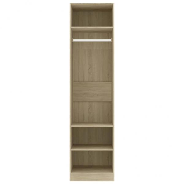 Kleiderschrank Sonoma-Eiche 50x50x200 cm Holzwerkstoff