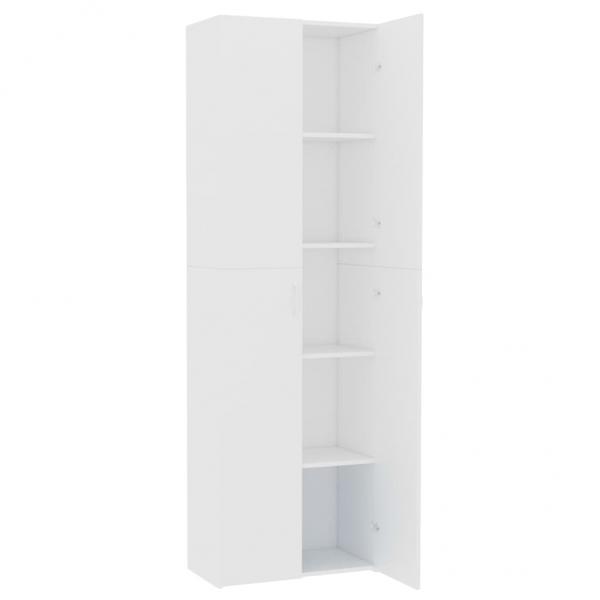 TV-Schrank Weiß 60x32x190 cm Holzwerkstoff