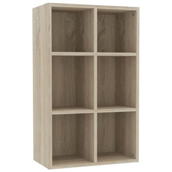 Bücherregal/Sideboard Sonoma-Eiche 66x30x98 cm Holzwerkstoff