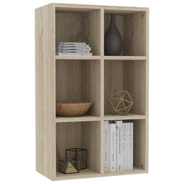 Bücherregal/Sideboard Sonoma-Eiche 66x30x98 cm Holzwerkstoff