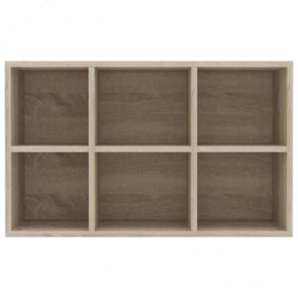 Bücherregal/Sideboard Sonoma-Eiche 66x30x98 cm Holzwerkstoff