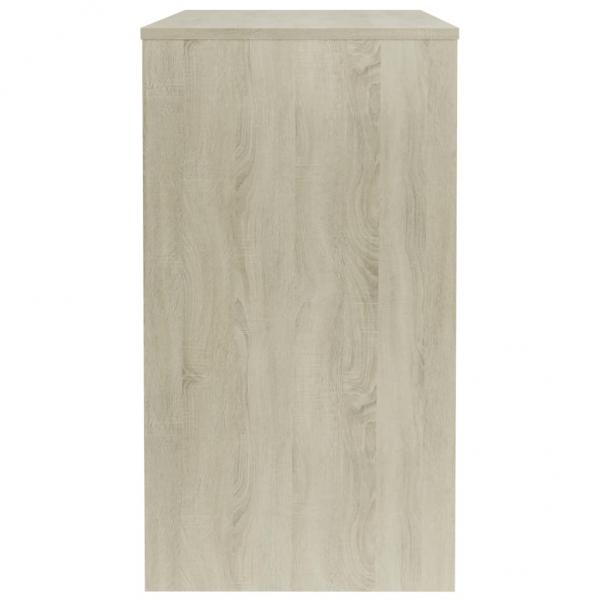 Schreibtisch Sonoma-Eiche 90x40x72 cm Holzwerkstoff