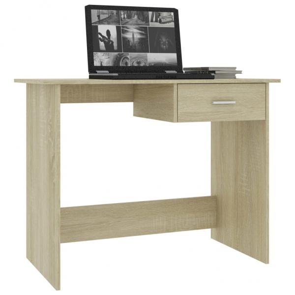 Schreibtisch Sonoma-Eiche 100x50x76 cm Holzwerkstoff