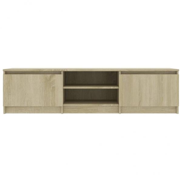 TV-Schrank Sonoma-Eiche 140x40x35,5 cm Holzwerkstoff