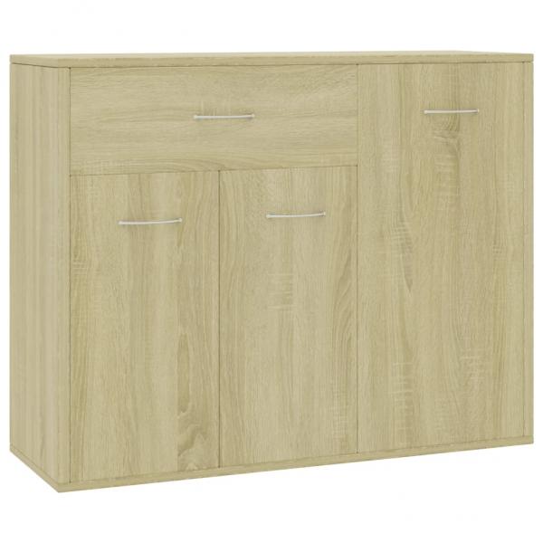 Sideboard Sonoma-Eiche 88x30x70 cm Holzwerkstoff