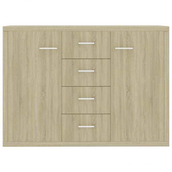 Sideboard Sonoma-Eiche 88x30x65 cm Holzwerkstoff