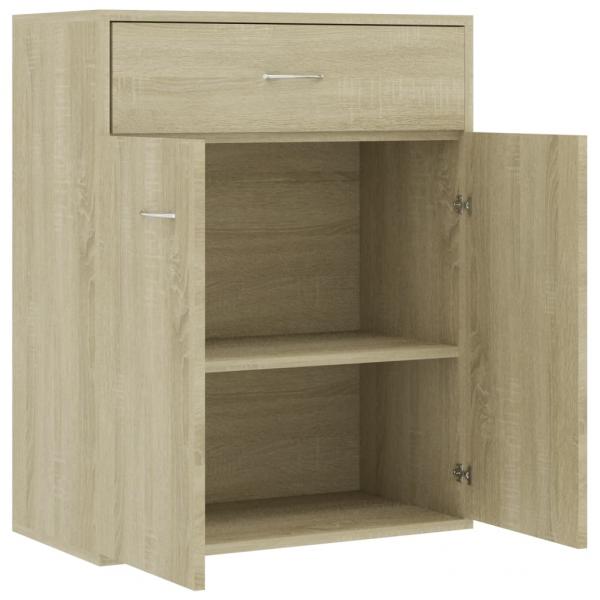 Sideboard Sonoma-Eiche 60x30x75 cm Holzwerkstoff