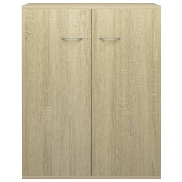 Sideboard Sonoma-Eiche 60x30x75 cm Holzwerkstoff