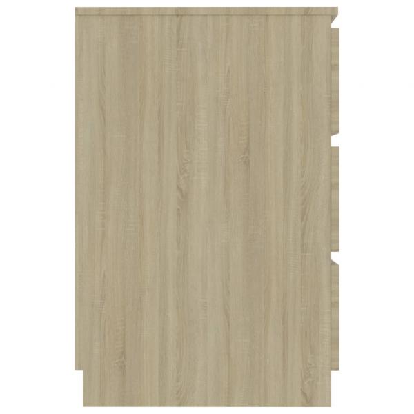 Schreibtisch Sonoma-Eiche 140x50x77 cm Holzwerkstoff