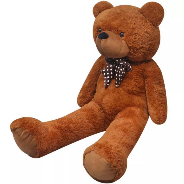 ARDEBO.de - Weicher XXL-Plüsch-Teddybär Braun 135 cm