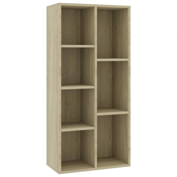 Bücherregal Sonoma-Eiche 50x25x106 cm Holzwerkstoff