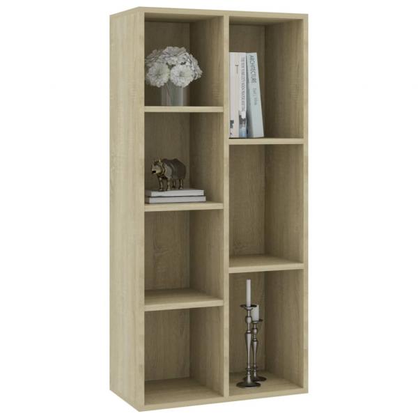 Bücherregal Sonoma-Eiche 50x25x106 cm Holzwerkstoff