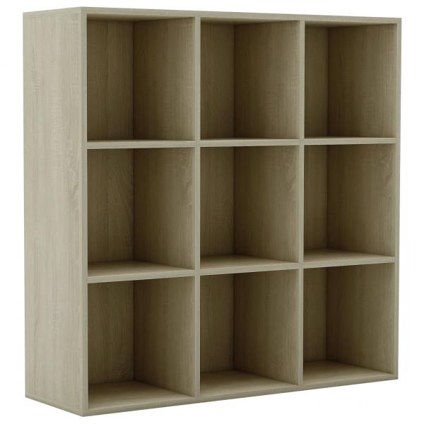 Bücherregal Sonoma-Eiche 98x29x97,5 cm Holzwerkstoff