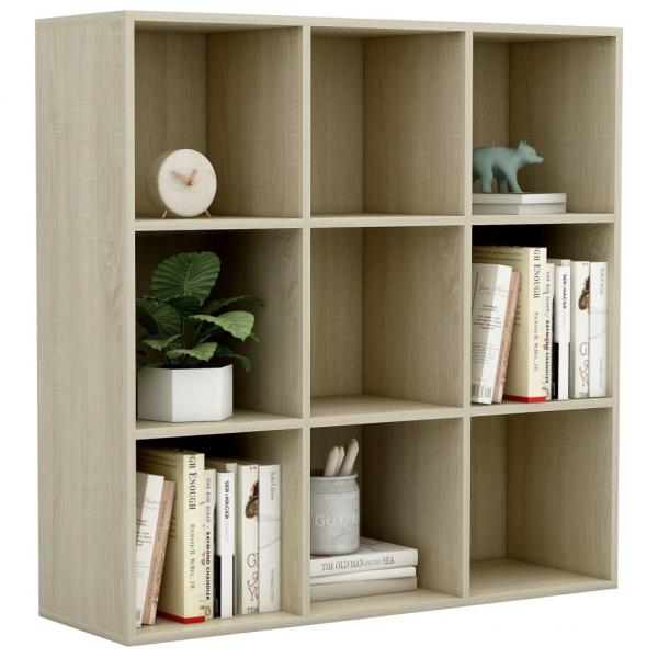 Bücherregal Sonoma-Eiche 98x29x97,5 cm Holzwerkstoff