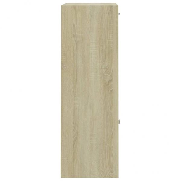 Lagerschrank Sonoma-Eiche 60x29,5x90 cm Holzwerkstoff