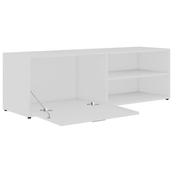 TV-Schrank Weiß 120x34x37 cm Holzwerkstoff