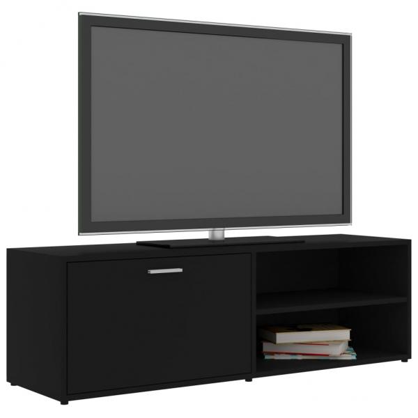 TV-Schrank Schwarz 120x34x37 cm Holzwerkstoff