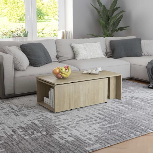 Couchtisch Sonoma-Eiche 150x50x35 cm Holzwerkstoff