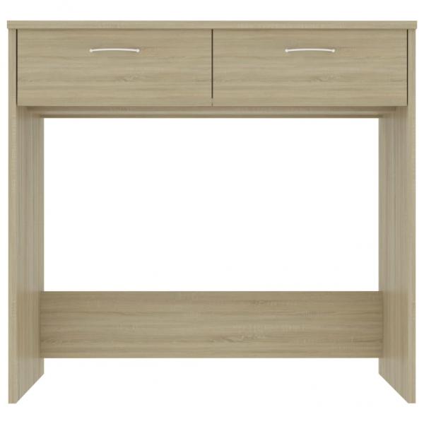 Schreibtisch Sonoma-Eiche 80x40x75 cm Holzwerkstoff