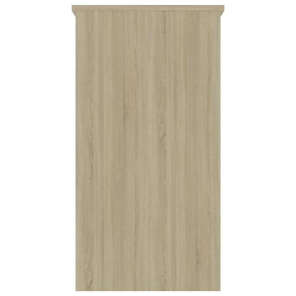 Schreibtisch Sonoma-Eiche 80x40x75 cm Holzwerkstoff