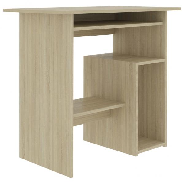 Schreibtisch Sonoma-Eiche 80x45x74 cm Holzwerkstoff