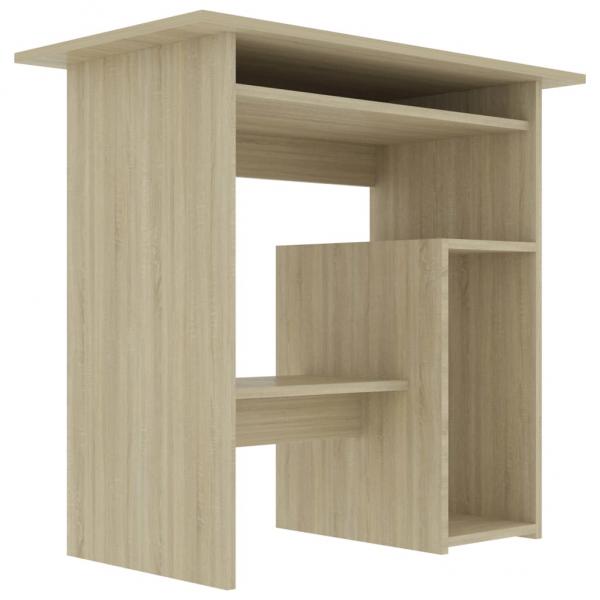 Schreibtisch Sonoma-Eiche 80x45x74 cm Holzwerkstoff