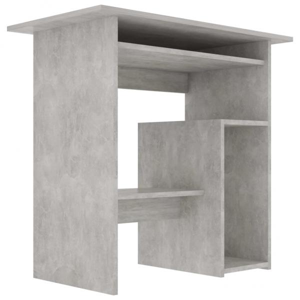 Schreibtisch Betongrau 80x45x74 cm Holzwerkstoff