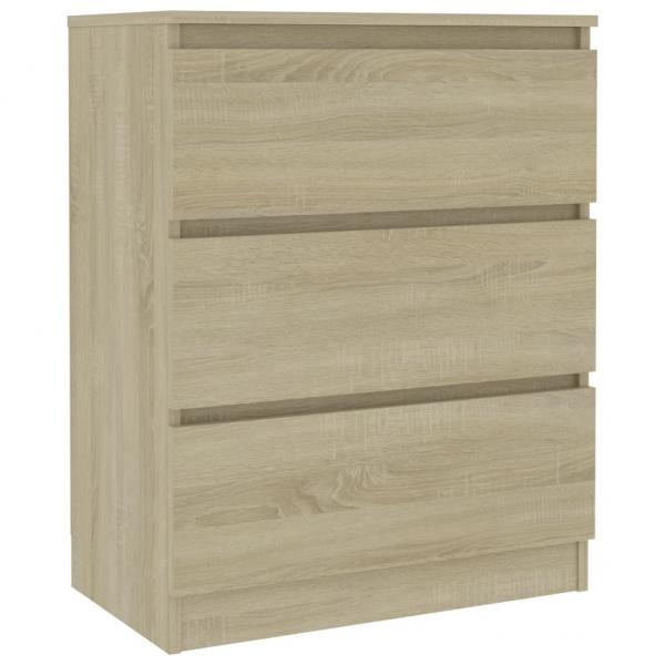 Sideboard Sonoma-Eiche 60x35x76 cm Holzwerkstoff