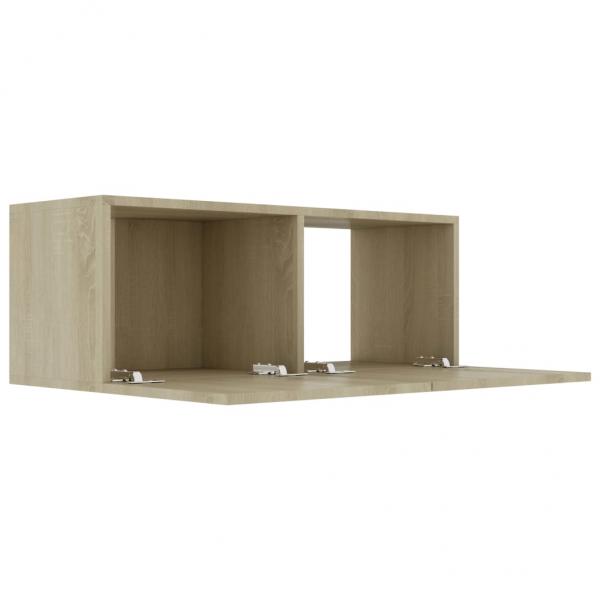 TV-Schrank Sonoma-Eiche 80x30x30 cm Holzwerkstoff