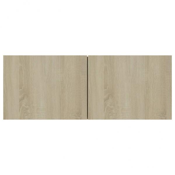 TV-Schrank Sonoma-Eiche 80x30x30 cm Holzwerkstoff