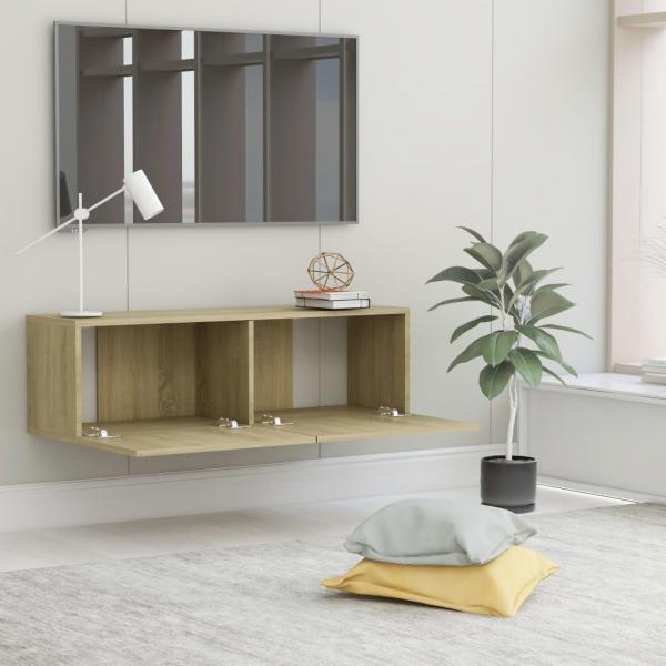 TV-Schrank Sonoma-Eiche 100x30x30 cm Holzwerkstoff