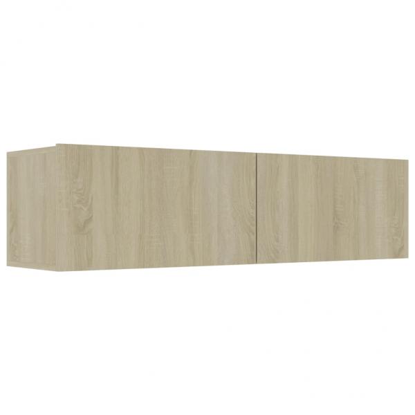 TV-Schrank Sonoma-Eiche 120x30x30 cm Holzwerkstoff