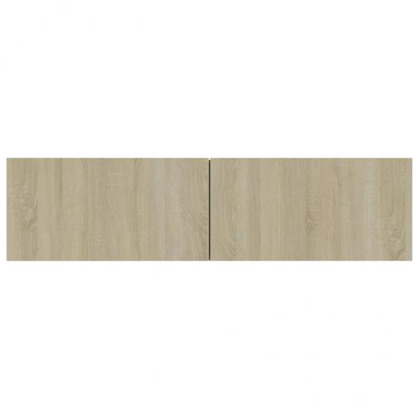 TV-Schrank Sonoma-Eiche 120x30x30 cm Holzwerkstoff