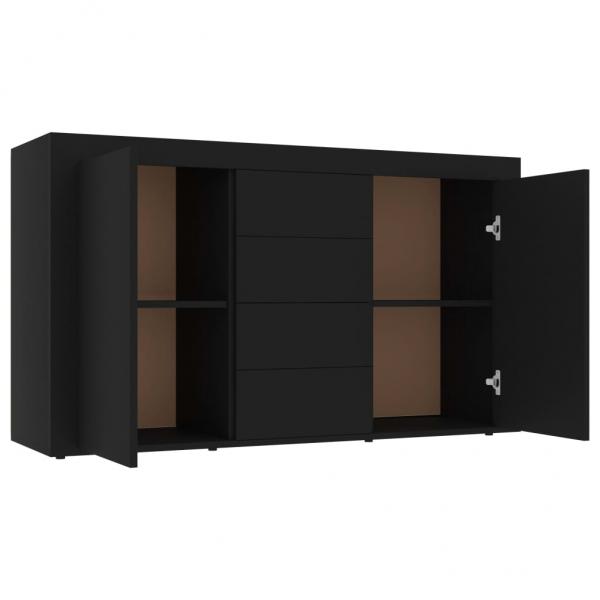 Sideboard Schwarz 120x36x69 cm Holzwerkstoff