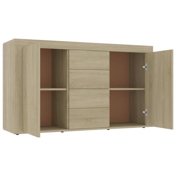 Sideboard Sonoma-Eiche 120x36x69 cm Holzwerkstoff