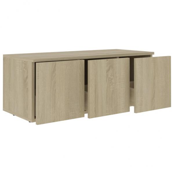 TV-Schrank Sonoma-Eiche 80x34x30 cm Holzwerkstoff