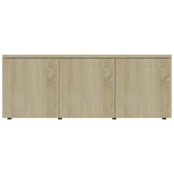 TV-Schrank Sonoma-Eiche 80x34x30 cm Holzwerkstoff